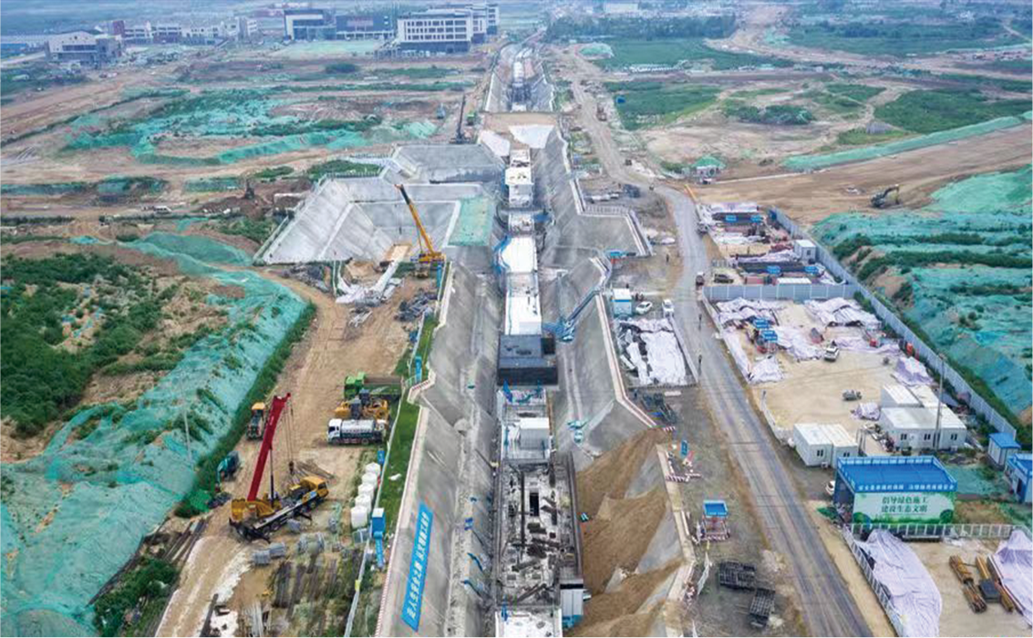 中鐵三局長春地鐵6號線02標段二工區土石方工程